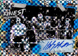 2025 The Honky Tonk Man Topps Finest WWE BLUE CHECKERBOARD FINEST MOMENTS AUTO 10/75 AUTOGRAPH #FMS-HTM WWE Legend