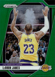 2024-25 Lebron James Panini Prizm GREEN Los Angeles Lakers #130