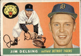 1955 Jim Delsing Topps #192 Detroit Tigers BV $50