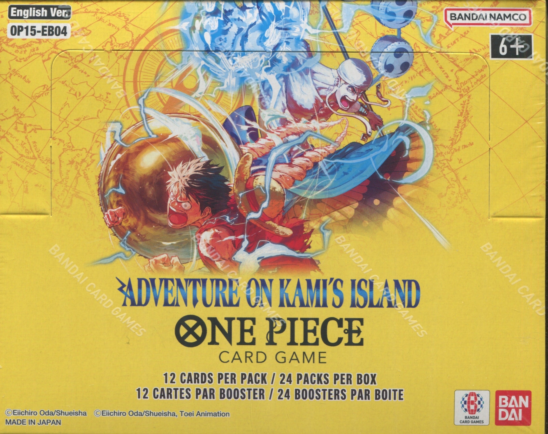 One Piece Adventure on Kami's Island (OP-15), Booster Box