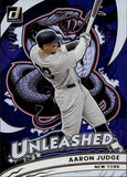 2026 Aaron Judge Panini Donruss PURPLE UNLEASHED 093/199 #9 New York Yankees