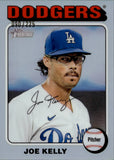 2024 Joe Kelly Topps Heritage CHROME REFRACTOR 090/225 #333 Los Angeles Dodgers