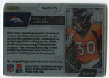 2020 Phillip Lindsay Panini Elements STEEL SIGNATURES AUTO 90/99 AUTOGRAPH #SS-PL Denver Broncos