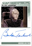 2011 Barbara Tarbuck as Gov. Leka Trion Rittenhouse The Complete Star Trek: The Next Generation Series 1 AUTO AUTOGRAPH #_BATA The Host