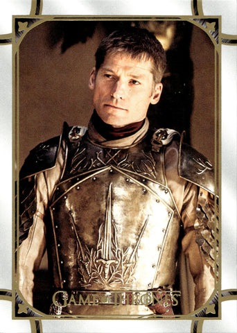 2021 Ser Jaime Lannister Rittenhouse Game of Thrones THE IRON ANNIVERSARY GOLD 11/99 #111