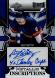 2025 Denis Potvin Leaf Metal Legends Hockey PURPLE METALLIC INSCRIPTIONS AUTO 2/7 AUTOGRAPH #MI-DP1 New York Islanders