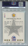 1990-91 Chris Mullin Hoops ALL-STAR PSA 10 #22 Golden State Warriors HOF 9523