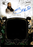 2025 Solo Sikoa Topps Royalty WWE JUMBO SHIRT AUTO 81/99 AUTOGRAPH RELIC #RYA-SSI Friday Night Smackdown