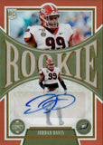 2022 Jordan Davis Panini Legacy ORANGE ROOKIE AUTO 109/149 AUTOGRAPH RC 187 Philadelphia Eagles