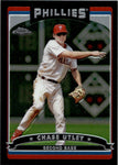 2006 Chase Utley Topps Chrome BLACK REFRACTOR 023/549 #171 Philadelphia Phillies