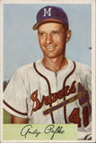 1954 Andy Pafko Bowman #112 Milwaukee Braves BV $20