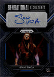 2023 Solo Sikoa Panini Prizm WWE SENSATIONAL SIGNATURES AUTO AUTOGRAPH #SN-SSK Friday Night Smackdown