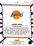 2023-24 LeBron James Donruss Optic HOLO SILVER MY HOUSE #2 Los Angeles Lakers