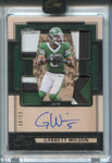 2024 Garrett Wilson Panini One QUAD PATCH AUTO 53/99 AUTOGRAPH RELIC #55 New York Jets