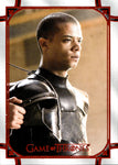 2022 Grey Worm Rittenhouse Game of Thrones THE IRON ANNIVERSARY RED 11/25 #253