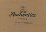 2025 Leaf Metal Authentics Volume 2 Hobby, 10 Box Case *RELEASES 12/19*