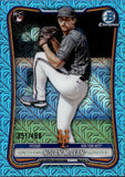 2026 Nolan McLean Bowman Chome Mega Box BLUE REFRACTOR ROOKIE 351/499 RC #85 New York Mets