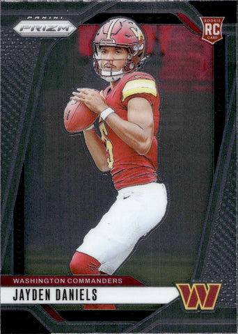 2024 Jayden Daniels Panini Prizm ROOKIE RC #347 Washington Commanders 1