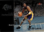 2001-02 Kobe Bryant Fleer Premium SOLID PERFORMERS #26SP Los Angeles Lakers HOF