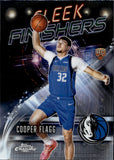 2025-26 Cooper Flagg Topps Chrome SLEEK FINISHERS ROOKIE RC #SF-21 Dallas Mavericks
