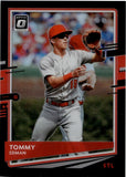 2020 Tommy Edman Donruss Optic BLACK 22/25 #191 St. Louis Cardinals