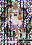 2024-25 Jeremy Sochan Panini Mosaic PURPLE SNAKESKIN SP 15/24 #54 San Antonio Spurs