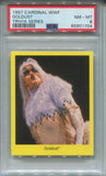 1997 Goldust Cardinal WWF TRIVIA SERIES PSA 8 1704