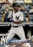 2018 Andrew McCutchen Topps Update Series SP VARIATION #US83 New York Yankees