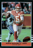 2019 Patrick Mahomes Panini Donruss BLACK BORDER HIGHLIGHTS 084/100 #H-3 Kansas City Chiefs