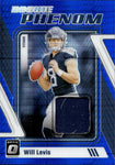 2023 Will Levis Donruss Optic ROOKIE PHENOMS BLUE HYPER PRIZM JERSEY RELIC #RP-WL Tennessee Titans