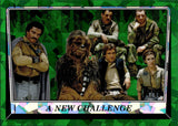 2023 A New Challenge Topps Chrome Star Wars Sapphire Edition GREEN 54/60 #61 Return of the Jedi