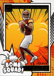 2024 Jayden Daniels Panini Donruss BOMB SQUAD ROOKIE RC #29 Washington Commanders