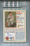 1992 Harry Brecheen McDonald's Pacific BAS AUTHENTIC AUTO AUTOGRAPH #48 St. Louis Cardinals 1274
