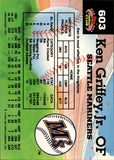 1992 Ken Griffey Jr. Topps Stadium Club MEMBERS CHOICE Seattle Mariners #603