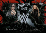 2026 Bret "The Hitman" Hart Natalya Topps Chrome WWE FAMILY TREE RED REFRACTOR 5/5 FAM-HN Legend Raw