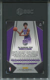 2017-18 De'Aaron Fox Panini Prizm ROOKIE SGC 10 SACRAMENTO KINGS 2788