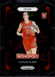 2024 Caitlin Clark Panini Prizm Monopoly PRIZM ROOKIE RC #65 Indiana Fever 3