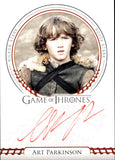 2022 Art Parkinson as Rickon Stark Rittenhouse Game of Thrones Volume 2 RED INK AUTO AUTOGRAPH #_ARPA 1