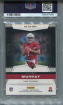 2019 Kyler Murray Panini Obsidian ROOKIE DUAL JERSEY AUTO 062/100 AUTOGRAPH RELIC RC PSA 9 #KMU Arizona Cardinals 7599