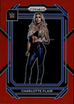 2023 Charlotte Flair Panini Prizm WWE RED 174/299 #123 Friday Night Smackdown