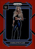 2023 Charlotte Flair Panini Prizm WWE RED 174/299 #123 Friday Night Smackdown