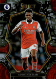 2022-23 Eddie Nketiah Panini Select Premier League MEZZANINE CAMO PRIZM ROOKIE 109/199 RC #138 Arsenal