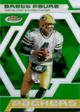 2006 Brett Favre Topps Finest MOMENTS GREEN REFRACTOR 151/199 #BF14 Green Bay Packers HOF