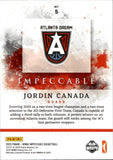 2025 Jordin Canada Panini Impeccable WNBA GOLD 06/25 #5 Atlanta Dream