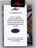 2022-23 Aneesah Morrow Leaf Exotic PROOF AUTO 1/1 ONE OF ONE AUTOGRAPH #BA-AM2 Connecticut Sun