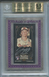 2024 Jackson Holliday Topps Allen & Ginter X MINI FRAMED AUTO 08/25 AUTOGRAPH BGS 9.5 #MA-JH Baltimore Orioles 1603