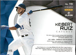 2021 Keibert Ruiz Panini Spectra PINK ROOKIE PATCH AUTO 33/49 AUTOGRAPH RELIC RC #119 Los Angeles Dodgers