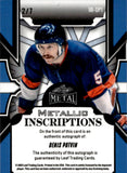 2025 Denis Potvin Leaf Metal Legends Hockey PURPLE METALLIC INSCRIPTIONS AUTO 2/7 AUTOGRAPH #MI-DP1 New York Islanders