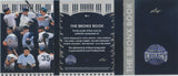 2025 Chuck Knoblauch David Justice Jose Canseco Paul O'Neill Roger Clemens Orlando Hernandez Dwight Gooden Jeff Nelson Clay Bellinger THE BRONX BOOK AUTO 8/9 AUTOGRAPH BOOKLET #BB-4 New York Yankees