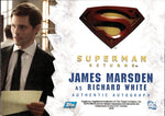 2006 James Marsden as Richard White Topps Superman Returns AUTO AUTOGRAPH #_JMRW